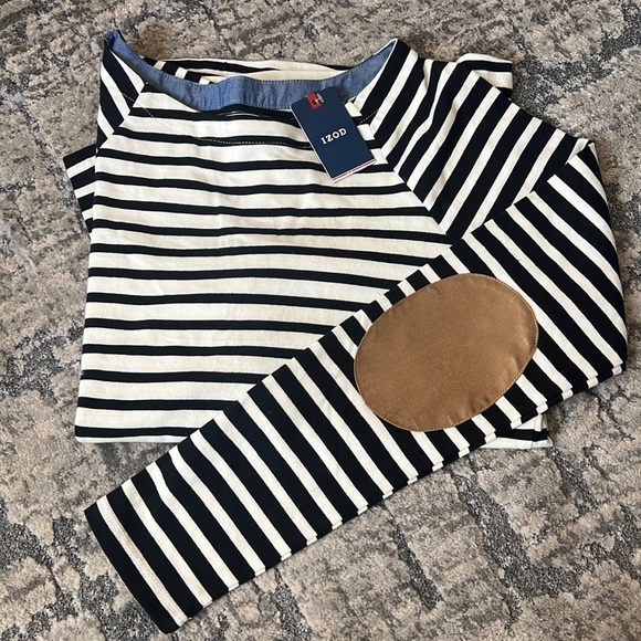 Izod Tops - ✅ NWT IZOD Stripe Long Sleeves Top